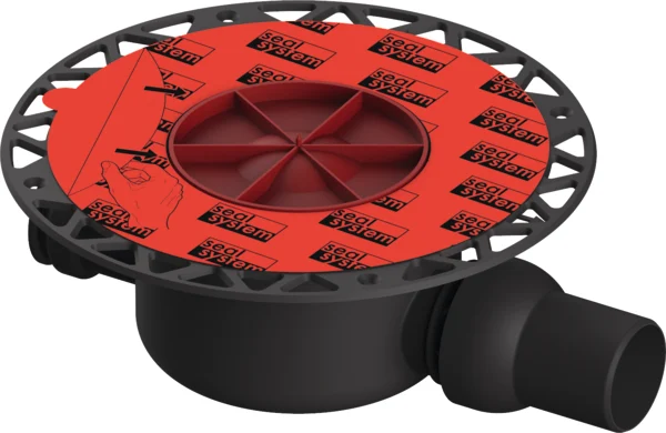TECEdrainpoint S сифоны, стандартты көлденең, Seal System әмбебап фланеці бар
