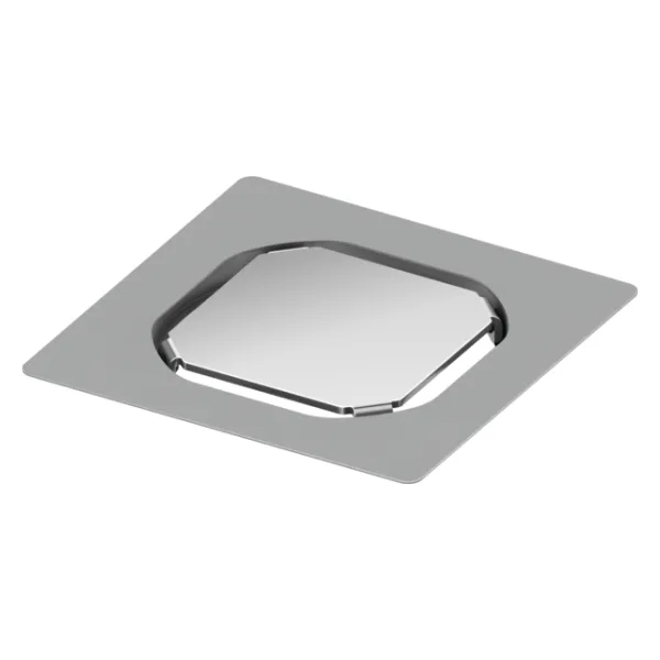 Основа для плитки TECEdrainpoint S, 100 мм, из нержавеющей стали, без рамки