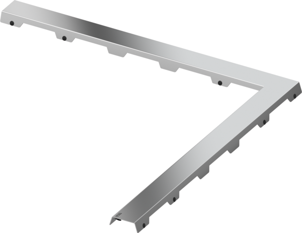 Декоративная панель TECEdrainline steel II для углового канала