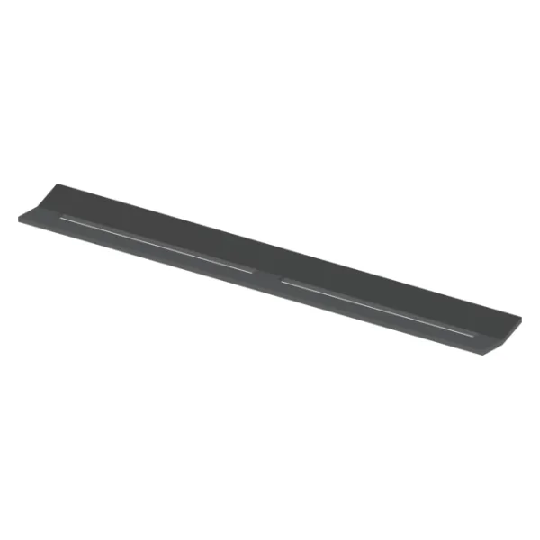 Съемная декоративная панель TECEdrainprofile, нержавеющая сталь, «Polished Black Chrome / глянец, че