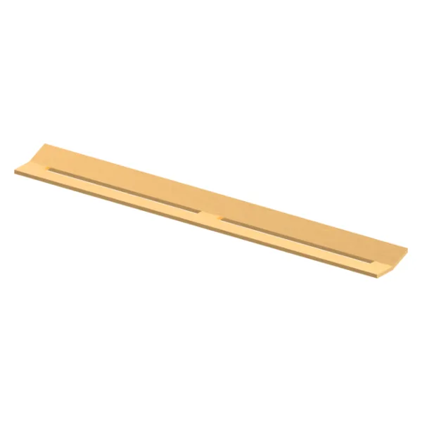 Съемная декоративная панель TECEdrainprofile, нержавеющая сталь, «Brushed Gold Optic / сатин, позоло