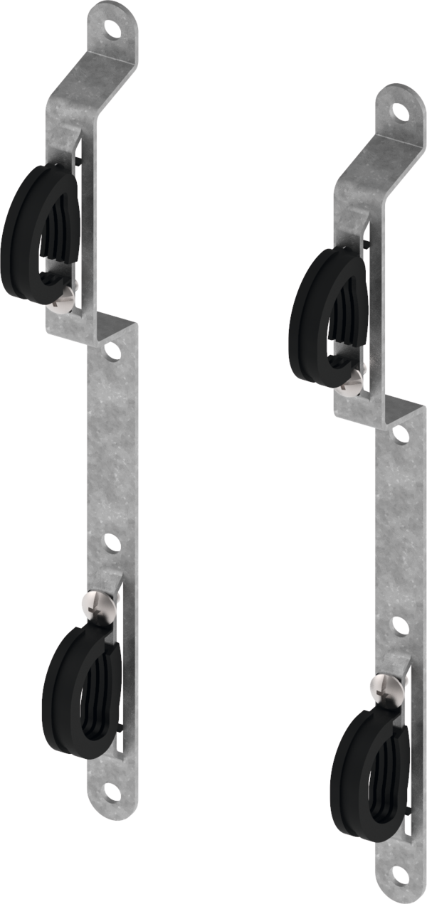 Комплект кронштейнов для коллекторов 3/4" и 1" (2 шт.)