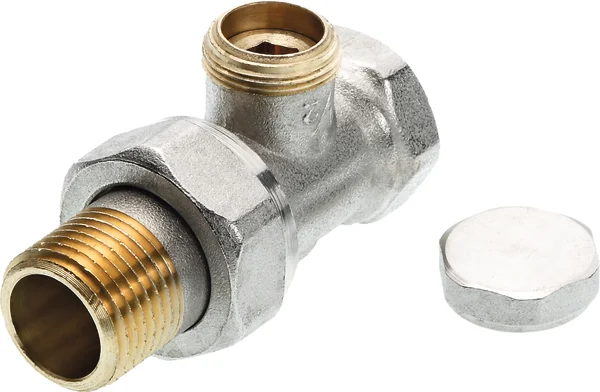 Вентиль на обратную подводку, проходной R 1/2" х Rp 1/2"