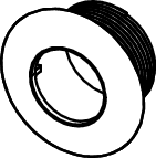 Розетка душевой головки TECEone
