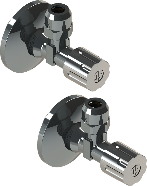 Угловые вентили TECEone/TECEneo, 1/2" х 3/8", комплект 2 шт.