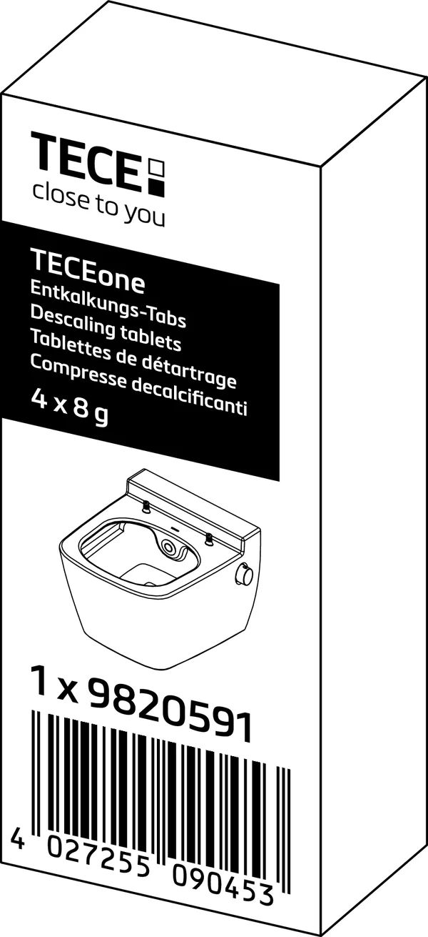 TECEone әк қабатын кетіруге арналған таблеткалар (жиынтық 4 дана)