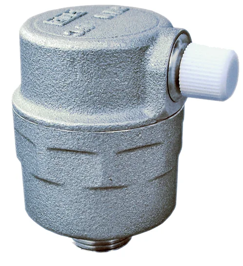 Воздухоотводчик GAISER 1/2", НР, автоматический, прямой, с боковым выпуском, хромированный FAR