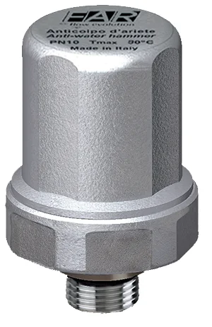 Гидравликалық соққы компенсаторы 3/4″ сыртқы бұранда, Р(max) = 50 бар, FAR