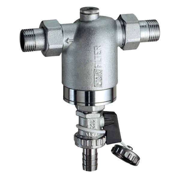 Фильтр 1/2", НР-НР, 100 мкм, Tmax: 95 °С, 25 бар FAR