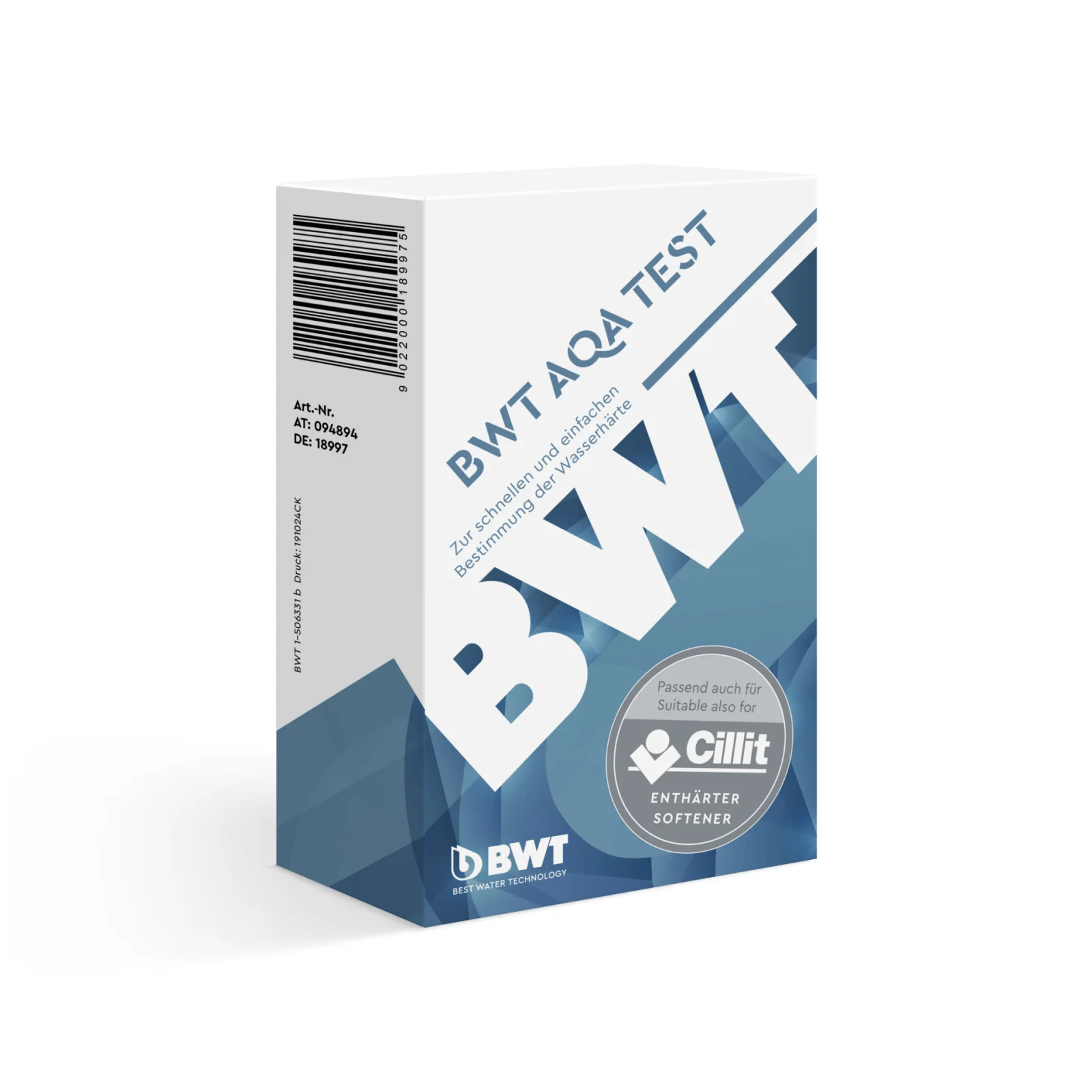 Су кермектігін өлшеуге арналған BWT тест жинағы